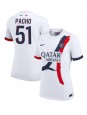 Paris Saint-Germain Willian Pacho #51 Bortedrakt Dame 2024-25 Korte ermer